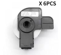 HAQBTATP Thermal Labels DK11204 3 6 10 Rolls Works With DK-11204 Printers Compatible With QL550 QL570 QL700 QL800 Label Printers(6 Rolls)