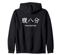 Hara Hachi Bu Japanese 80% Full Rule Longevity Zip Hoodie