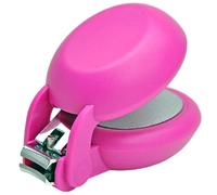 HARAC Special Needs Nail Clippers for Arthritic Hands, Senior and Kids, Adapted Nail Clipper for Fingernail and Thick Toenail, Made in Japan (Pink)