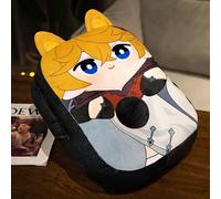 Haragami Genshin Plush Pillow, Hugging Pillow, Raiden Shogun, Kraiden Shogun, Clay, Pymon, Najida, Neiro, High Elasticity, Soft, Both Sides, Slime Cushion, Fluffy, Warm, Game Pillow, Car, Home, Travel