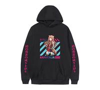 Harajuku Anime The Rising of The Shield Hero Hoodie Raphtalia Long Sleeve Pullover Iwatani Naofumi Sweatshirt with Oversized Pocket