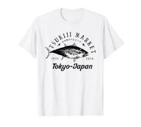 Harajuku Fish Tokyo Fish Market tsukiji Market Value Graphic T-Shirt