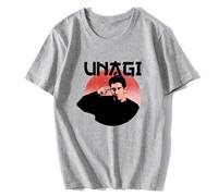 Harajuku Unagi Dojo Ross from Friends TV Print Aesthetic Men Tshirt Tops Hight Quality Cotton FunnyTShirt Clothesgrey M