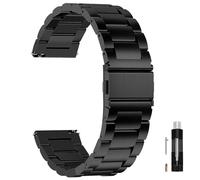 Harakiri 14mm Metal Bands Compatible with Garmin Lily 2 Solid Stainless Steel Metal Adjustable Replacement Strap Durable Stylish for Lily 2 Classic/Active for Men Women