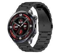 Harakiri Metal Bands Compatible with OnePlus Watch 3/2/2R, Solid Stainless Steel Metal Replacement Band Adjustable Replacement Band Durable Stylish for Women Men