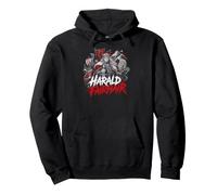 Harald Fairhair Viking Norse King Warrior Pullover Hoodie