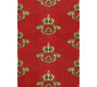 Harald Glööckler design wallpaper crown baroque red gloss 54856 (8,63£/1qm)