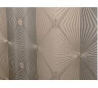 Harald Glööckler design wallpaper diamonds brown gloss 54406 (7,69£/1qm)