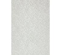 Harald Glööckler design wallpaper feather leafs silver gloss 54844 (6,41£/1qm)