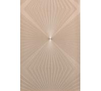 Harald Glööckler design wallpaper lines graphic copper gloss 54412 (6,73£/1qm)