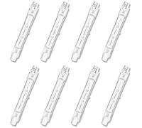Haraqi 8 Pack Dimmable 200W R7s Halogen Bulbs 78mm 2800K Warm White