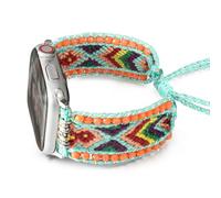HARAVAL Boho Braided Band Compatible with Apple Watch Band 38mm 40mm 41mm