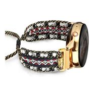 HARAVAL Boho Braided Band Compatible with Samsung Galaxy Watch 8/7/Fe/6/5/4