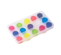 harayaa 15Pcs Guitar Pedal Button Cap Guitar Pedal Footswitch Cap Footswitch Topper Random Color