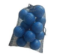 harayaa 15x Practice Golf Balls Accessories Supplies with Drawstring Bag Lightweight for Basement 1.65inch Equipment, Blue