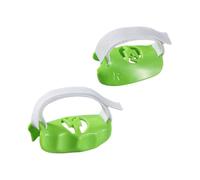 harayaa 2 Pieces Piano Finger Trainers Finger Exercisers Posture Correction Tools for Experienced Musician, Green