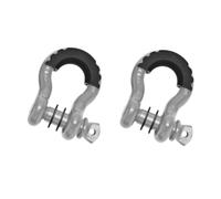 harayaa 2X D Shackles Towing Winch Hooks Easy to Use High Performance with 3/4" Pin Tow Shackles for Truck Off Roads, Style I