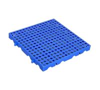 harayaa 30cm Plastic Pallet Waterproof Grid Easy to Stack,Heavy Duty & Durable Interlocking Ventilation Floor Pallet,for Basement Storage for Cargo Storage Supermarket