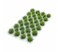 harayaa 39 Pieces Simulation Grass Cluster Miniature Tufts Nylon Material Fine Fibers Realistic Texture Dynamic Scenery for Architectural Models Wargaming, color to 2