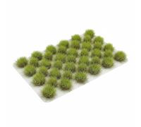 harayaa 39 Pieces Simulation Grass Cluster Miniature Tufts Nylon Material Fine Fibers Realistic Texture Dynamic Scenery for Architectural Models Wargaming, color to 8