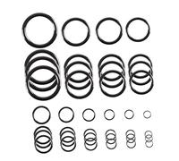 harayaa 40x Porcelain Guide Rings Tips Replacement, Pole Building Accessories Parts Eye Rings Fishing Rod Guide Repair Kit Guides
