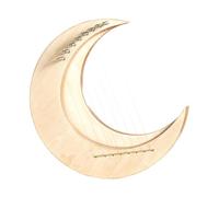 harayaa 8 String Lyre Harps, Wood String Instrument,Professional Classical Moon Lyre String Lyre Harps, for Education,Concentration, wood