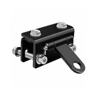 harayaa Adjustable Sled Hitch Shock-Absorbing Snowmobile Towing Hook Kit for Winter Transporting