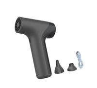 harayaa Air Duster Cordless Fan Professional Small Hair Care Cordless Turbofan Powerful Turbofan for Laptop Computer Cleaning Salon, Black