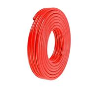 harayaa Air Pump Hose Flexible Polyurethane Pneumatic Tube Braided Pipe Compressor High Pressure Wear Resistant Tubing Suitable for Auto Repair Garage Work, Red, 10mm X 6.5mm 10m