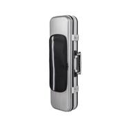 harayaa Alto Saxophone Case Hard Shell Carrying Case Bag Box Material with Reinforced Rigid Structure Secure Metal Clasps Exterior Pocket and Backpack Carry