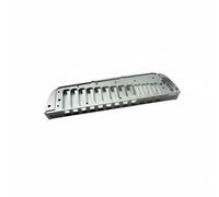 harayaa Aluminum Harmonica Comb Replacement Part Chromatic Harmonica Insert Metal Component Precision Machined Zinc Alloy Body Clean Slots suitable for, Short