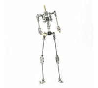 harayaa Animation Mannequin Frame Stop Motion Armature Puppet Skeleton Figure Armature With Lockable Joints Stainless Mechanism For Tight Fastening Points, 24 Cm