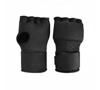 harayaa Arts Wraps Boxing Gloves Hand Wraps Fist Guards Wrist Support Cotton EVA Sponge Padding Ventilated Micro Elastic Knit Suitable for Teen Training Sparring Fitness Boxing, Black, S