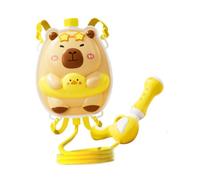 harayaa Backpack Water Spray Tank with Hose Spray Cartoon Role Playing Outside Play Toy for Park Backyard Swimming Pool, Capybara