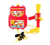 harayaa Backpack Water Toy Fireman Pretend Play Pool Summer Beach Backyard Tank with Hose