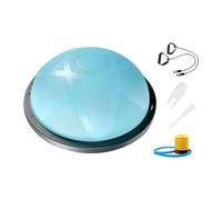 harayaa Balance Ball Exercise Full Body Workout Equipment Multipurpose Ball Core Training for Pilates Push Ups Planks, Blue