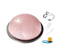 harayaa Balance Ball Exercise Full Body Workout Equipment Multipurpose Ball Core Training for Pilates Push Ups Planks, Pink