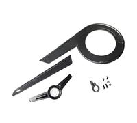 harayaa Bike Chain Guard Shell 40-42T Cycling Crankset Guard Riding Protector Case, with Tail fixed