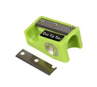 harayaa Billiard Cue Maintainer Cue Tip Care Kit Trimmer Scuffer Shaper with Replaceable Metal Cutter for Clean Trims and Even Shaping Suitable for Billiard Rooms Coaching, Green