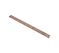 harayaa Black Dot Electric Guitar Fretboard Parts Wooden Sturdy for Musicians Maintenance Professional with Frets Maple Fingerboard