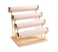 harayaa Bracelet Holder Bangle Display Stand Organization, Watch Necklace Holder, Jewelry Organizer Bracelet Display for Home Selling, Beige
