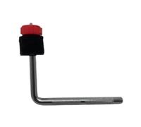 harayaa Bracket Extension Arm, Adjustable, Attachment Music Instrument Accessories, Drum Hardware,Drum Cymbal Arm Cymbal Stand, Red Felt