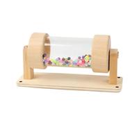 harayaa Busy Board Accessories Raindrop Rattle Tube DIY Educational Learning Maker Toy Colorful Bead Rain Shaker for Preschool