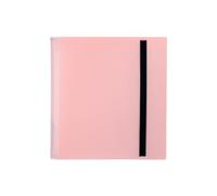 harayaa Cards Binder Trading Cards Binder Holder Trading Card Games Sports Cards Binder Collector Storage Album, for Basketball Cards, Pink