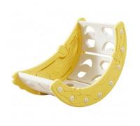 harayaa Child Climbing Frame | Function Multifunctional Design, Climbing Arch with Desk, Smooth Molded Construction, Toy, for Nursery, young children, Yellow