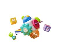 harayaa Children Busy Board Sensory Toy Activity Ball Learning Skills Toy Portable Ball With Moving Parts To Engage Curiosity And Practice Hand Eye