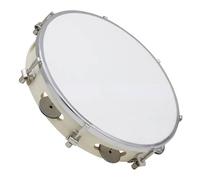 harayaa Children Music Tambourine Handheld Percussion Instrument Frame Drum Clink Drum Wood Shell Smooth Easy To Hold Supports Participation Suitable for preschool classroom group music practice