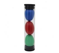 harayaa Children Percussion Egg Music Toy Bead Rattle Transparent Cylinder Handheld Design Suitable for Early Music Learning Group Activities Classroom Play Home Practice