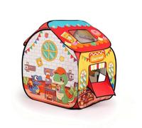 harayaa Children Play Tent Dinosaur Playhouse Toy With Mesh Sides Foldable Lightweight Polyester For Story Time And Quiet Space Suitable for bedroom nursery indoor garden