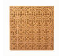 harayaa Children Puzzle Wooden Maze Board Brain Teaser Puzzle Toy Challenge Board Focus Training Game Cognitive Development Tool Smooth Plywood Finish, Square Block Pattern